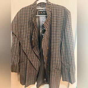 Vintage Escade size 36 (medium /large) jacket